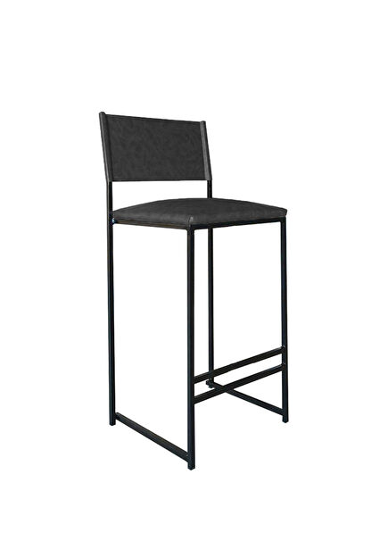 Vita Black Bar Stool