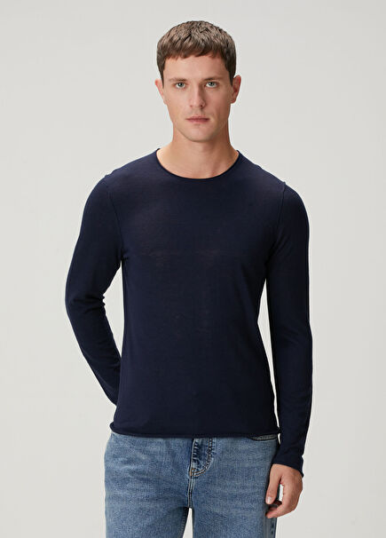 Teiss Lacivert Yün Kazak