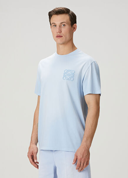 Relaxed Fit Light Blue T-Shirt