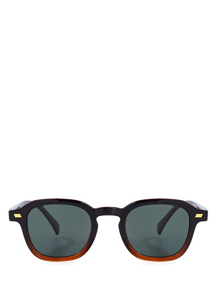 Full Moon Kahverengi Unisex Güneş Gözlüğü