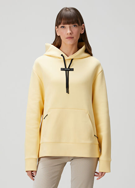 Focus Tech Sarı Sweatshirt