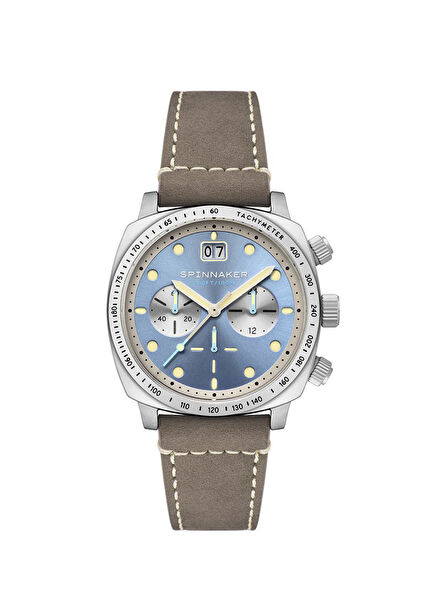 SP-5068-04 Krem Deri Erkek Kol Saati