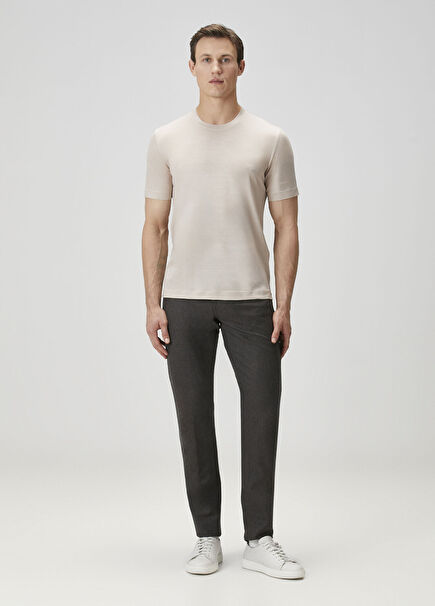 Nerano Brown Wool Pants