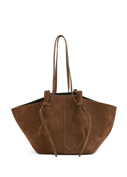 Kahverengi Kadın Deri Çanta