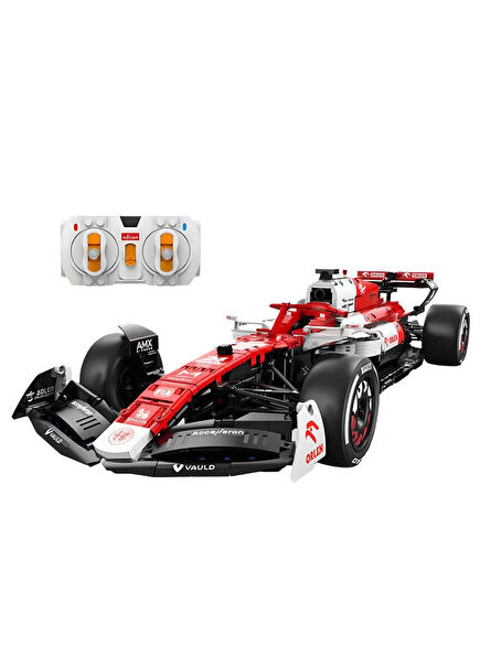 1:8 Alfa Romeo F1 Team Orlen C42 Years 14+ Years with USB Charging Remote Control 2261 Piece Model Car Building Toy Set