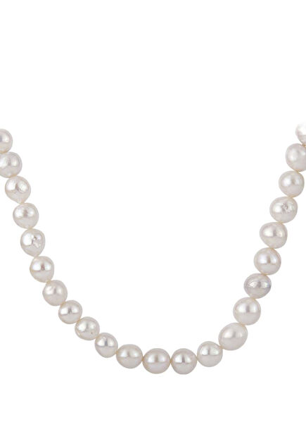 Lima Gold Plated Women's Pearl Necklace