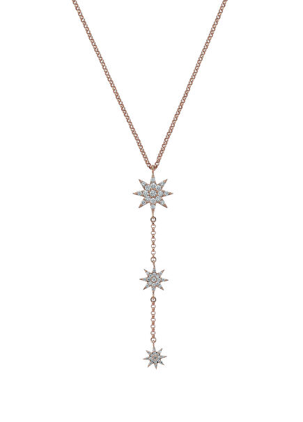 Star Light Pırlantalı Kadın Altın Kolye