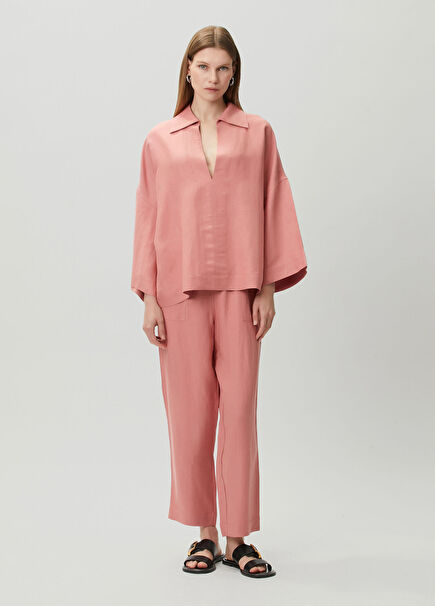 Elivette Dusty Rose Beach Pants