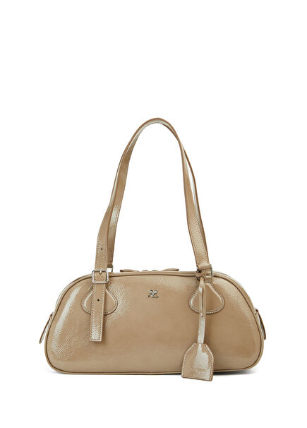 Friday Medium Light Brown Women's Leather Bag
