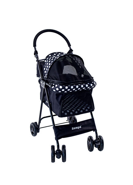 Perez Black Cat and Dog Transport Trolley