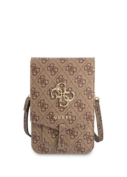 Brown 4G Logo Phone Bag with Card Holder