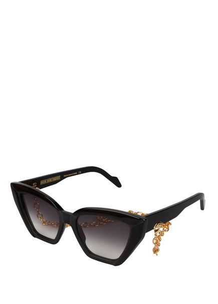 Naples Street NST 01 Black Acetate Women's Sunglasses