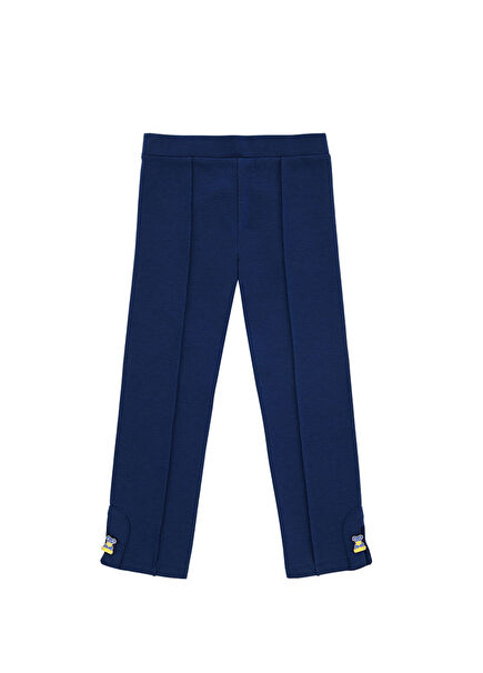 Lacivet Paça Detaylı Kız Çocuk Tayt