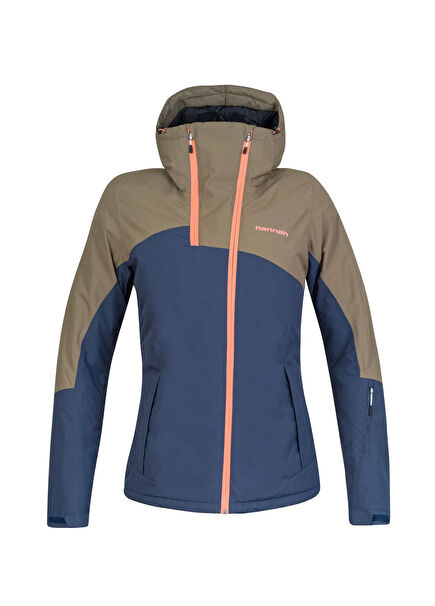 Maky Col Burntolive Moodindigo Kapüşonlu Kadın Outdoor Mont