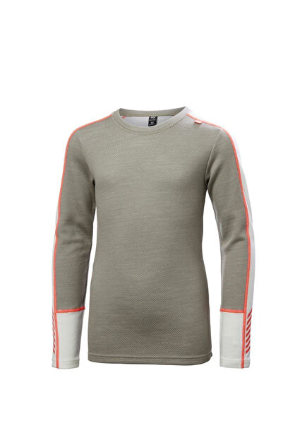 Jr Lifa Merino Midweight Terrazzo Kids Top Baselayer