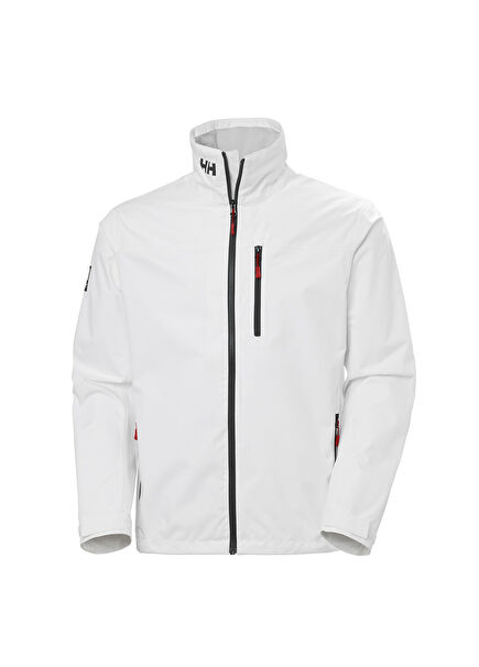 Crew Hooded White Men's Coat 2.0