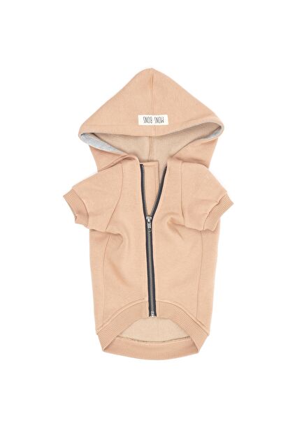 Scott Dog Bej Köpek Sweatshirt