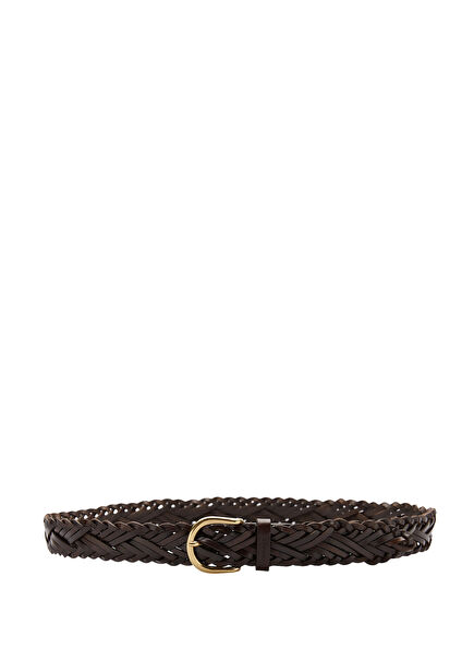 Brown Unisex Belt