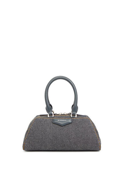 Antigona Cube Lacivert Kadın Denim Çanta