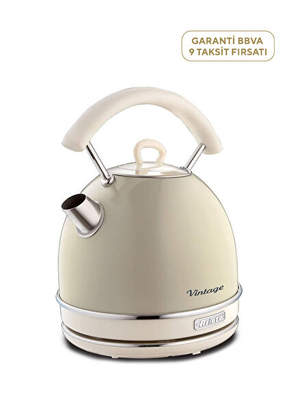 Vintage Dom Bej Su Isıtıcı