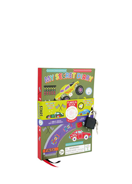 Cars Chocolate Scented Locked Diary