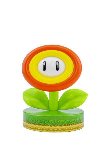 Fire Flower Icon Table Lamp