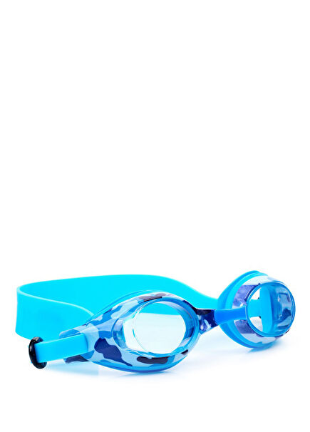 Aqua2ude Camo Blue Classic - Kids Swim Goggles