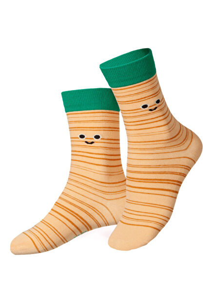 Bon Croissant Colorful Girls' Socks