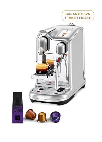 J620 Creatista Pro Kapsüllü Gümüş Kahve Makinesi + Termos Hediyeli