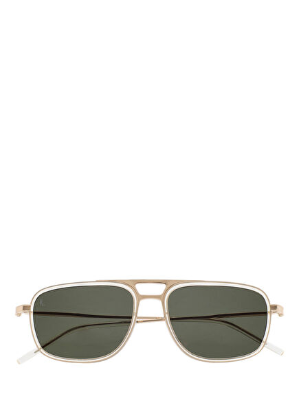Kasten Altın Rengi Titanyum Unisex Güneş Gözlüğü