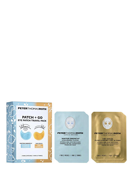 Patch + Go Nemlendirici Sıkılaştırıcı 4 Çift Göz Altı Pedi Seyahat Seti