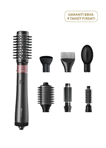 AS8700 GlowAir 7in1 Saç Şekillendirme Seti