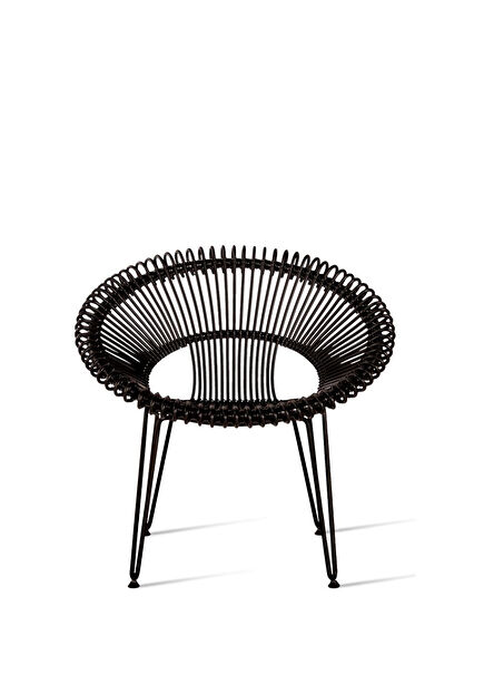 Vincent Sheppard Roy Lazy Black Armchair 82x75 cm