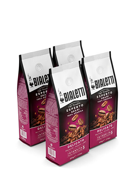 Delicato Bean Coffee 4 x 500 gr