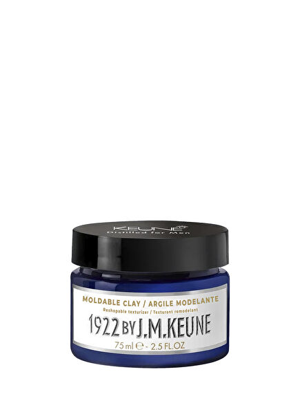 Man 1922 Moldable Clay Strong Hold Hair Styler 75 ml