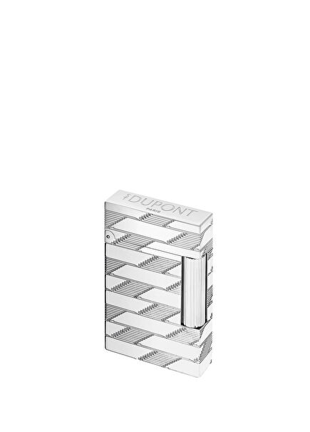 Ligne 2 Monogram 1872 Guilloche Grey Cigar Lighter C16180