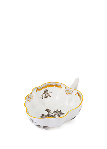 Büyük Yaprak Porselen Çerezlik