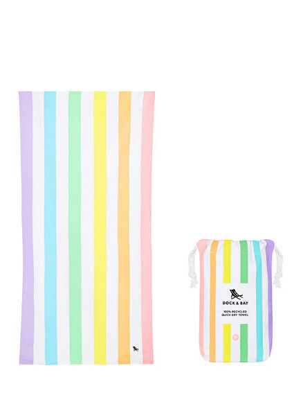 Summer Unicorn Waves Medium Size Kids Beach Towel