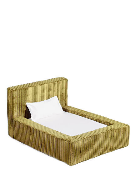 Puppis Harigariga Yellow Large Size Dog Bed