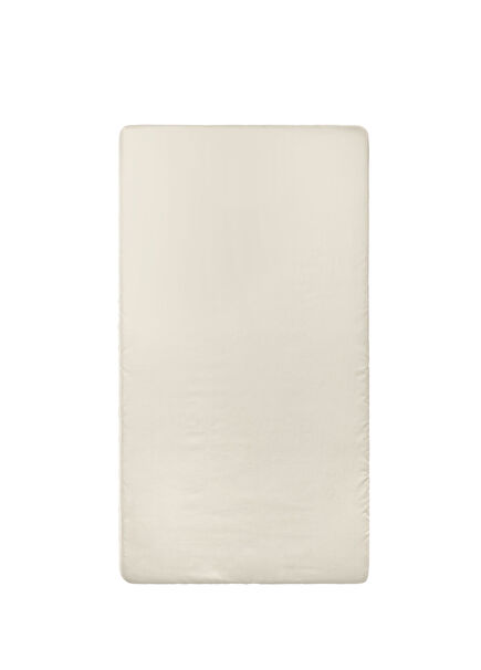 Bej %100 Pamuk Saten Lastikli Çocuk Çarşafı 100 x 200 cm