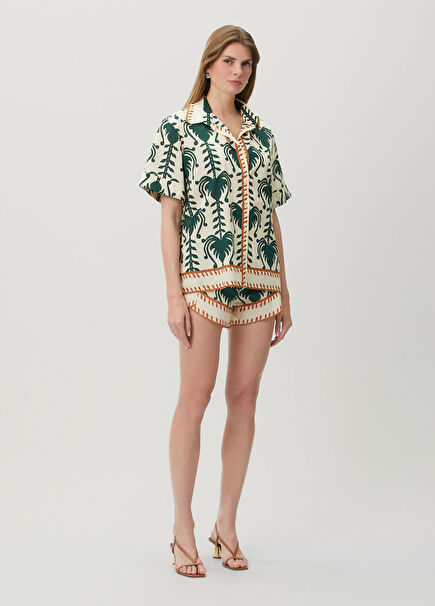 Green Ecru Shorts