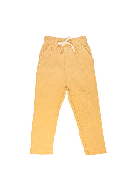 Müslin Unisex Çocuk Melon Pantolon