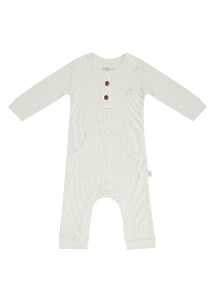 Modal Cream Baby and Child Jumpsuit