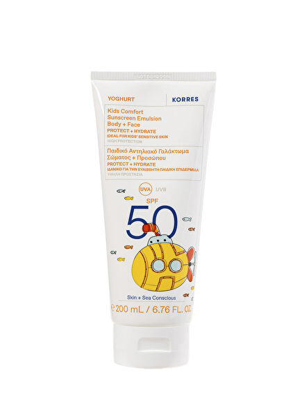 Yoghurt Kids SPF50 Kids Face and Body Sunscreen 200 ml