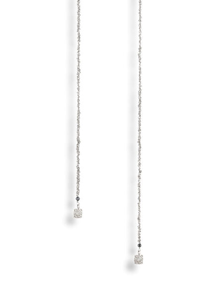 Paradise Diamond-Stone 14K White Gold Women's Necklace