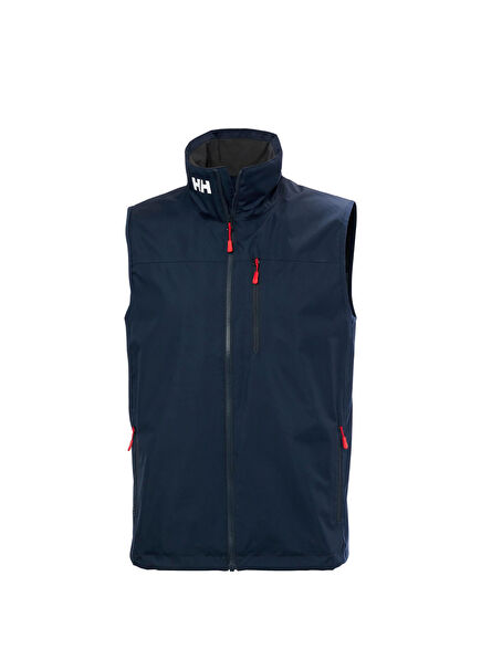 Crew 2.0 Navy Stand-Up Collar Men's Sports Vest