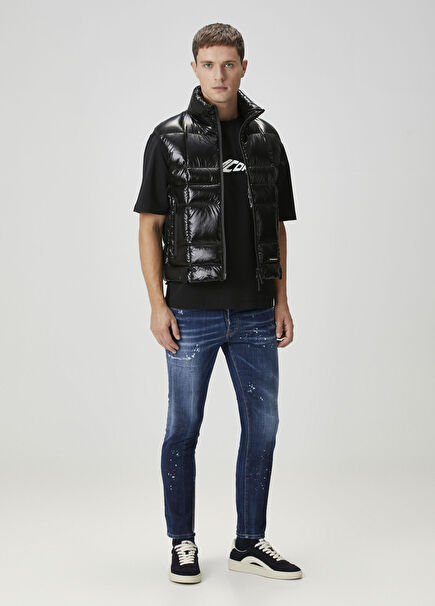 Tidy Biker Navy Blue Jeans