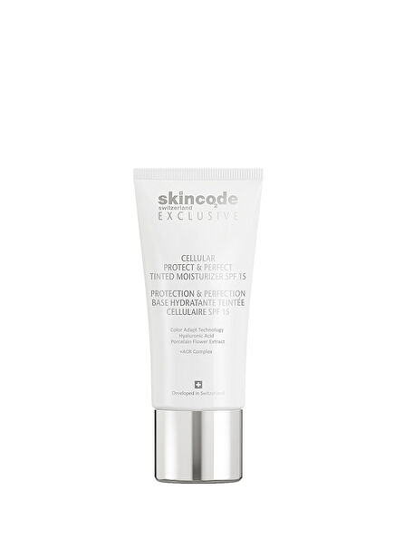Exclusive Cellular Protect & Perfect Tinted Moisturizer SPF15 Cilt Tonunu Eşitleyen Nemlendiren ve Işıltı Veren Renkli Yüz Kremi 30 ml