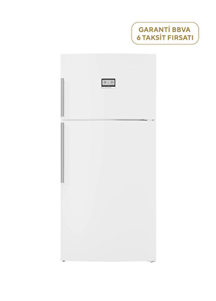 KDN86AWE1N Serie 6 White Top Freezer NoFrost Refrigerator 631 Lt