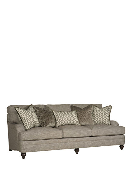 Tarleton Grey Three-Seater Sofa